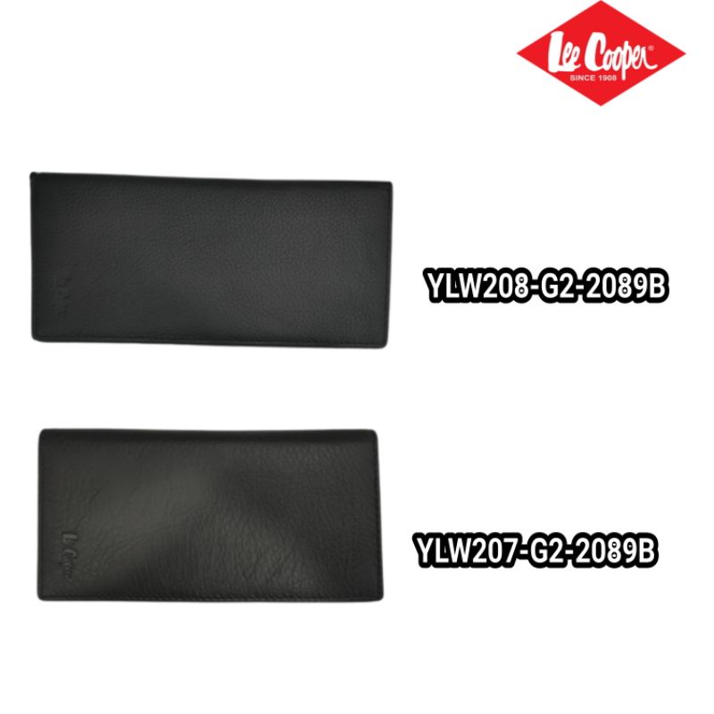 100% Lee Cooper หนังกระเป๋าสตางค์ยาวหนัง YLW207-G2-2889B / YLW208-G2-2889B