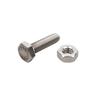 HEX สกรูหัวหกเหลี่ยม DEXZON 3/8 นิ้วX1-1/2 นิ้ว 5 ชิ้น/แพ็กHEX BOLTS DEXZON 3/8INX1-1/2IN 5EA/PACK