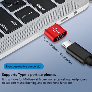 Myriadu อะแดปเตอร์แปลงสายชาร์จ USB OTG ตัวผู้ เป็น Type C ตัวเมีย สําหรับชาร์จโทรศัพท์มือถือ