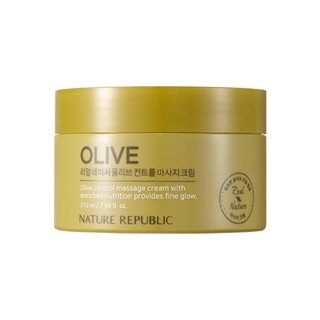 [Nature Republic] Real Nature Olive Control Massage Cream 210ml