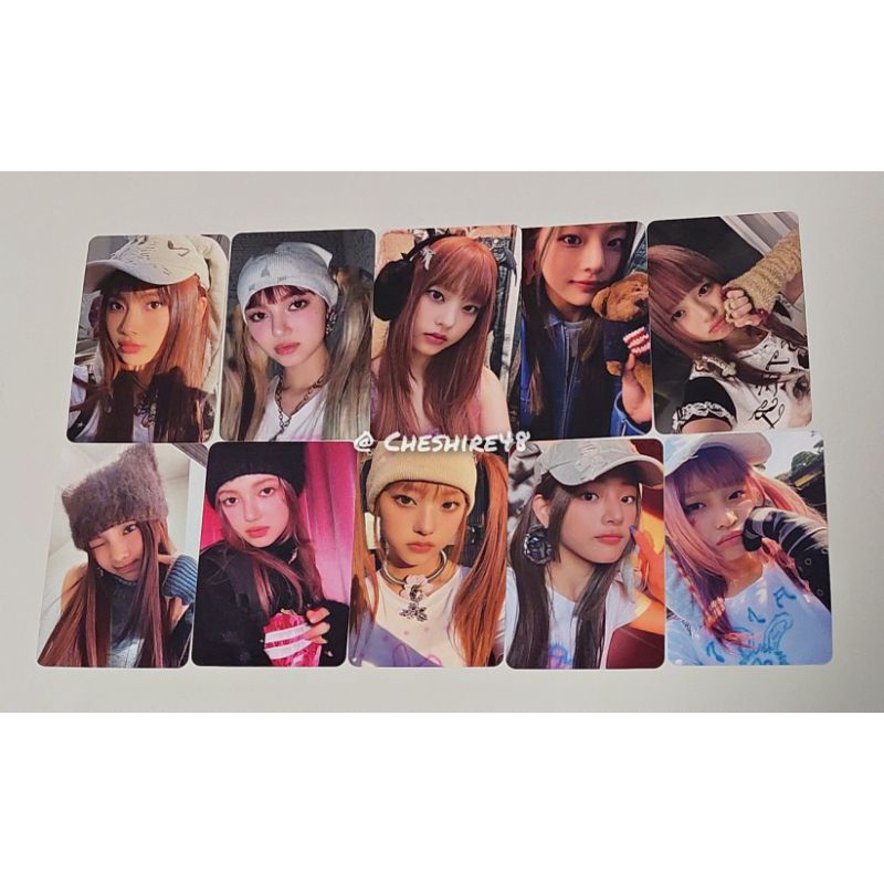การ์ดนิวจีนส์ อัลบั้ม Newjeans Get Up weverse ver
