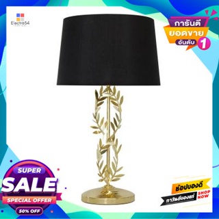 Lamp โคมไฟตั้งโต๊ะ (E27x1) LUZINO รุ่น NL11400 ขนาด 30 x 30 x 52 ซม. สีดำ - ทองTable Lamp (E27x1) LUZINO NL11400 Size 30