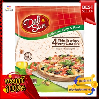 SunThin 9เดลีซันแผ่นแป้งพิซซ่านิ้ว 320กรัมDeliSun Thinand Pizza CrispyBase9"320g