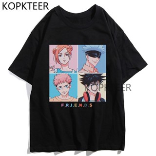 Anime Jujutsu Kaisen T Shirts Itadori Yuji Fushiguro Megumi Men Women Japanese Anime Manga Streetwear Harajuku T-sh_02