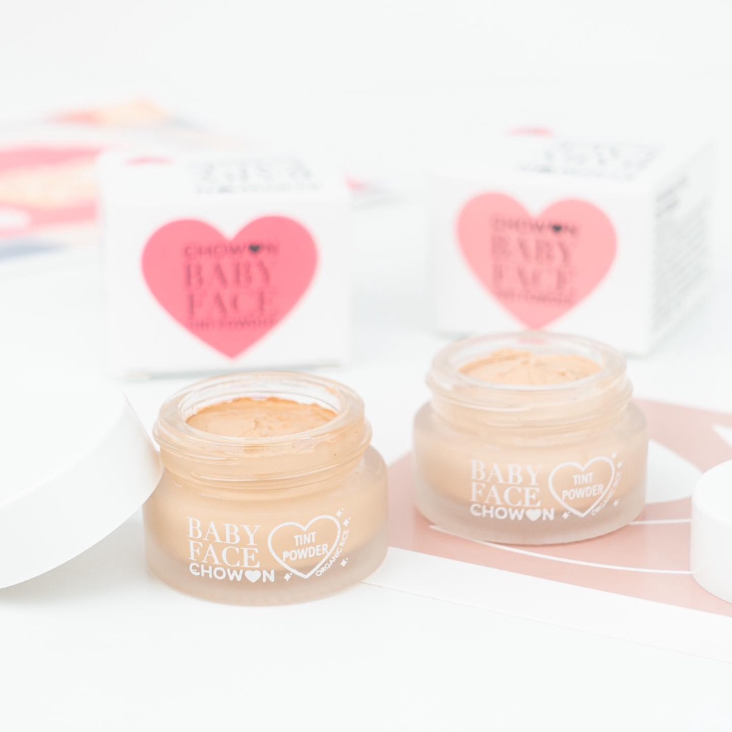 แป้งทิ้นท์ Tint Powder แป้งทิ้นท์ผสมกันแดด