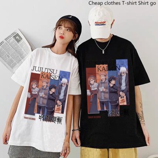 【COD&amp;ready Stock】Cheap Clothes 2021 New Harajuku Mens Tshirt Jujutsu Kaisen Printed Unisex Short Sleeve T Shirt Co_02