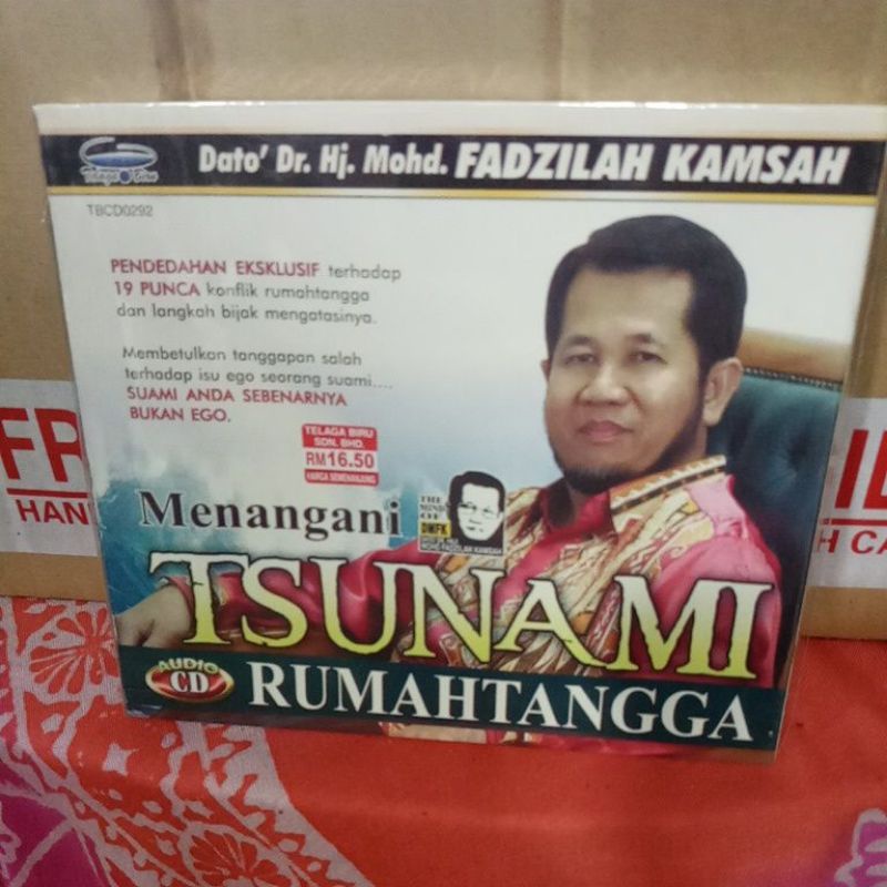 "dato dr hj mohd fadazilah kamsah - handleing home tsunami" ซีดีเพลง