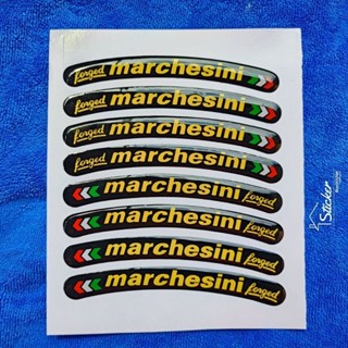 สติ๊กเกอร์ขอบล้อเรซิ่น marchesini