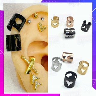 ✅ Earcuff ต่างหูแบบหนีบ ต่างหูหนีบ จิวหูหนีบ ตุ้มหูหนีบ สแตนเลสแท้ งานพรีเมี่ยม แฟชั่นเกาหลี ต่างหูแบบหนีบไม่ต้องเจาะ