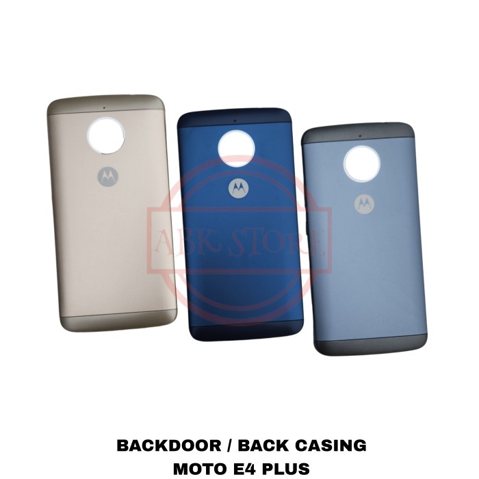 ฝาครอบด ้ านหลัง Backdoor Back Casing Housing Motorola E4 Plus Xt1770 Original