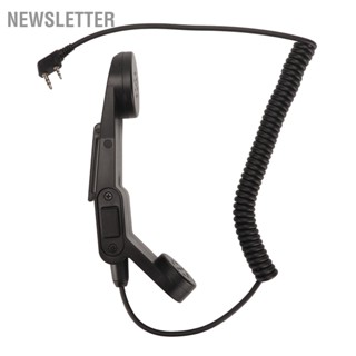 Newsletter Z117 วิทยุไมโครโฟนมือถือทหารลำโพงไมโครโฟน PTT สำหรับ BaoFeng UV 5R 6R 82HX DM Kenwood HYT