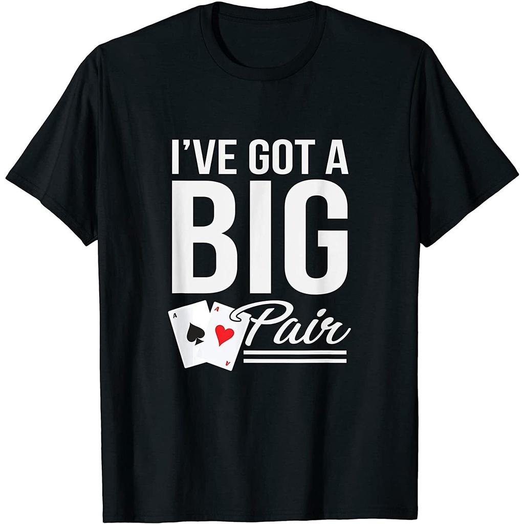 ใหม่จํากัดตลก Texas Hold Em Poker Vegas Casino Card Player เสื้อยืด