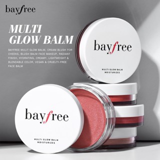 BAYFREE Blush Cream Natural Whitening Easy To Color Matte Blush Rouge Makeup Delicate Lip And Cheek Dual-use Blush