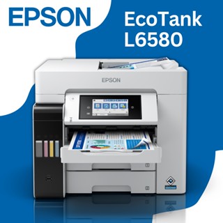 ปริ๊นเตอร์ Epson EcoTank L6580 A4 Colour Wi-Fi Duplex All-in-One Ink Tank Printer