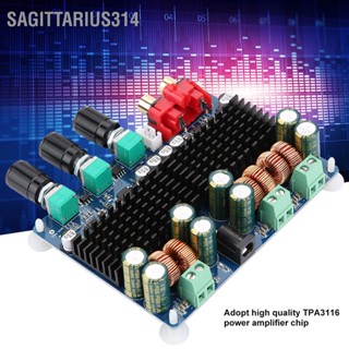 Sagittarius314 TPA3116 50W*2+100W 2.1 Channel ซับวูฟเฟอร์พลังเสียงดิจิตอลเครื่องขยายเสียง 12-26VDC