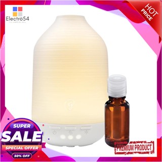 AROMA เครื่องพ่นสเปรย์พร้อมรีฟิล GLADE COOL MIST DIFFUSER WITH LIGHT 16.8ml กลิ่นลาเวนเดอร์และไม้จันทน์หอมAROMA OIL DIFF