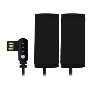 Edb* ปลอกแฮนด์จับรถจักรยานยนต์ไฟฟ้า 5V USB 6 เกียร์ กันลื่น กันสั่น