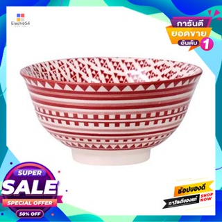 Style ชามเซรามิกสไตล์ญี่ปุ่น Kassa Home รุ่น A131915-13 ขนาด 6 นิ้ว สีแดงjapanese Style Ceramic Bowl  Home A131915-13 Si