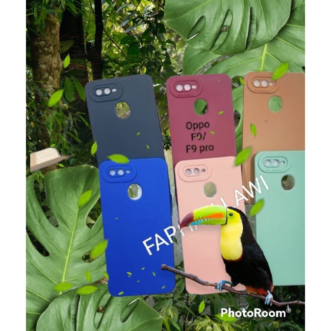ใหม่ล่าสุด CASE/SILICON OPPO F9/ F9 PRO SOFTCASE MACAROON PRO CAMERA