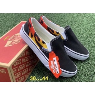 Vans Slip On Flame (size37-45)