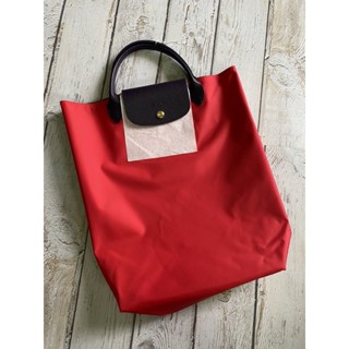 LONGCHAMP Le Pliage Re-Play Top Handle Bag Rouge Kiss