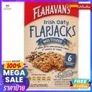 Flahavans Lrish Oaty Flapjacks Multiseed  ธัญพืชอบกรอบ ชนิดแผ่น   ฟลาฮาวาน 240 กรั