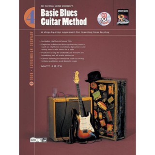 หนังสือเรียนดนตรี Basic Blues Guitar Method Book 4