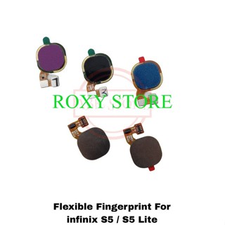 Fingerprint INFINIX S5 - S5 LITE - สีฟ้า แบบยืดหยุ่น