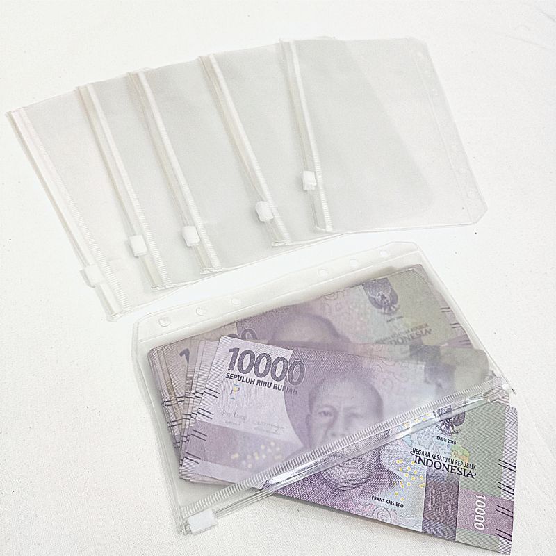 Ziplock A6 / Zipper A6 / ที่ใส่เงิน Ziplock