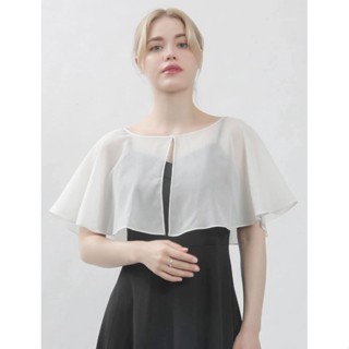 พร้อมส่ง ผ้าคลุมไหล่กันโป๊ ผ้าคลุมไหล่เจ้าสาว