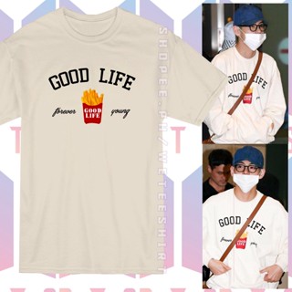 Kim Taehyung Good Life Shirt (FRONT ONLY) / V Forever Young T-Shirt Merch