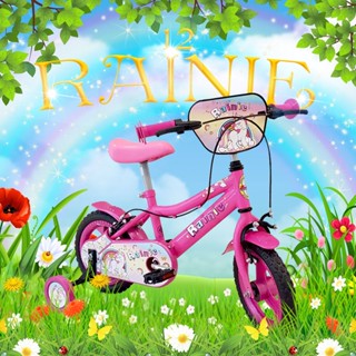 แถม!!! ไฟหน้า-ท้าย LED จักรยานเด็ก Kidsbike 12นิ้ว ยี่ห้อ LA Bicycle รุ่น Rainie