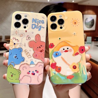 เคสโทรศัพท์มือถือ ลายการ์ตูน สําหรับ Apple iPhone X Xr Xsmax 11 12 13 14 Pro Max
