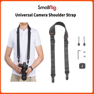 Smallrig สายคล้องกล้อง แบบพกพา พร้อมแผ่น QR สําหรับกล้อง DSLR PSC2428