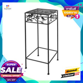 Plant ที่วางกระถางต้นไม้ (L) รุ่น LS19A4012-L ขนาด 30 x 30 x 70 ซม. สีดำ Plant Stand (L) FONTE LS19A4012-L Size 30 x 30