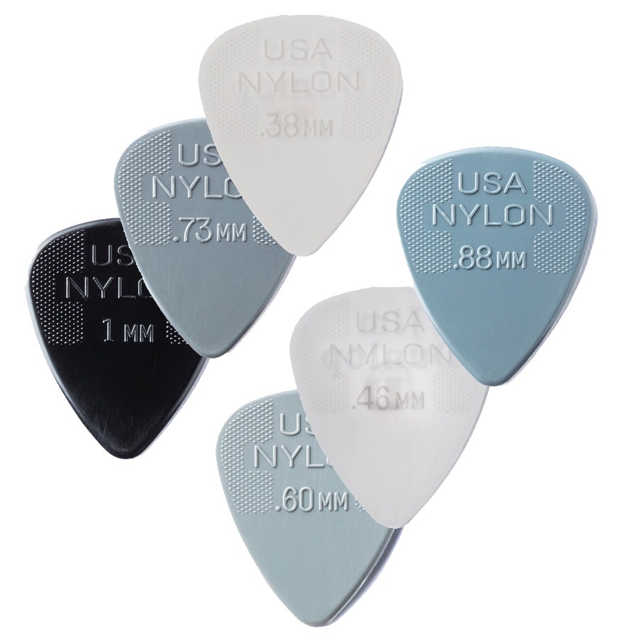 Jim Dunlop Nylon Standard Guitar Pick USA