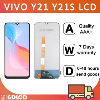 หน้าจอสัมผัส LCD แบบเปลี่ยน สําหรับ VIVO Y21 Y21S V2110 Y21 S Y21 V2111