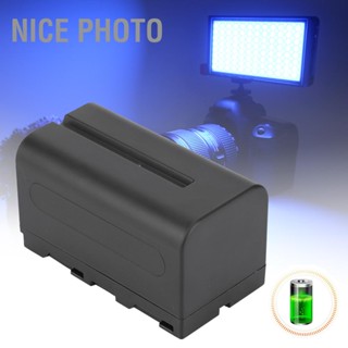 Nice photo NP F750/770 การเปลี่ยนแบตเตอรี่ลิเธียมแบบกึ่งถอดรหัสสำหรับกล้องดิจิตอล LED Video Light Monitor