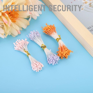 Intelligent Security เกสรดอกไม้ประดิษฐ์ 1800 ชิ้น ดอกไม้พลาสติกสีสุ่ม 1 มม