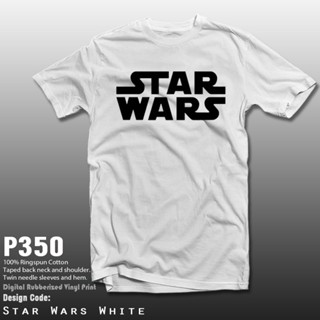 Gifo Shopee BLACK&amp;WHITE Star Wars White Shirt_04