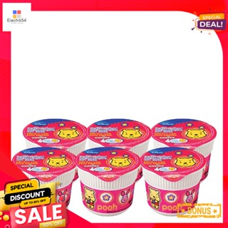 MiniCup บะหมี่กึ่งสำเร็จรูปนิสชินโดราเอมอนรสไก่ข้าวโพด 40กรัมx 6ถ้วยNISSIN Cup MiniInstantNoodleDoraemon