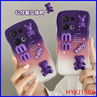 เคส OPPO Reno8 Pro 5G เคส OPPO A93 เคส OPPO Reno 7Z 5G เคส OPPO Reno 8Z 5G เคส OPPO Reno2 F เคส OPPO A94 เคส OPPO Reno4 Reno5 Reno6 Reno 2F 8Pro 4 5 6 7 8 Pro 5G เคสโทรศัพท์มือถือซิลิโคน tpu 3D สําหรับ GZ