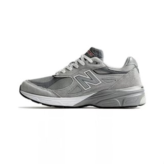 100% authentic New Balance 990 v3 “Version Series” grey sports shoes maleรองเท้ากีฬา