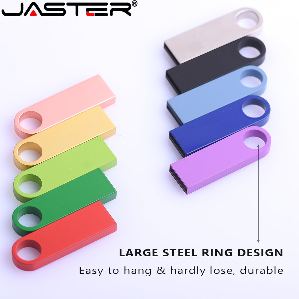 Jaster แฟลชไดรฟ์ USB 2.0 64GB 32GB 16GB 8GB กันน้ํา 4GB - รูปที่ 4