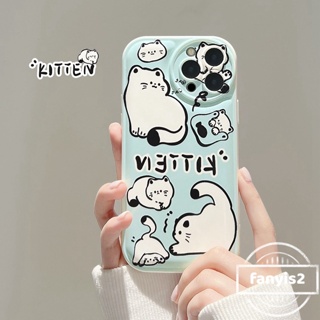 เคสป้องกันโทรศัพท์มือถือ ลายการ์ตูนแมว สําหรับ Vivo Y02 Y22 V25 Pro Y20 Y21 Y16 Y02S Y51 Y20S Y30 Y17 Y15 Y12 Y50 V21 Y1S Y19 Y15A Y75 V20 Pro SE Y35 V23 5G