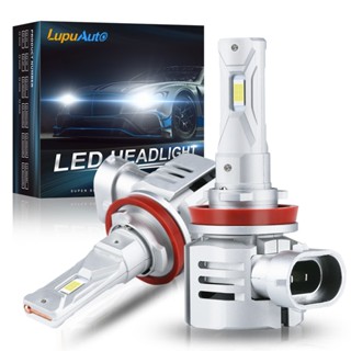 【LupuAuto】หลอดไฟหน้ารถยนต์ Led 100W 24000LM H4 H11 9005 9012 6500K สีขาว 2 ชิ้น