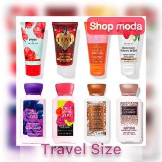 ✈️ แท้💯% travel size,Mini,lotion 88 ml,cream 70g โลชั่น,ครีม ขนาดพกพา bath and body works