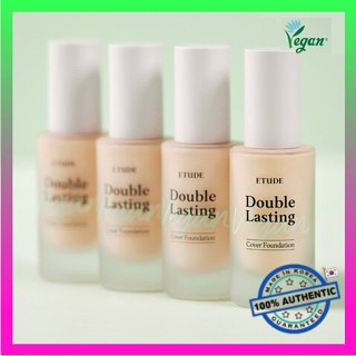 [ETUDE] Double Lasting Cover Foundation 30g (4Colors)