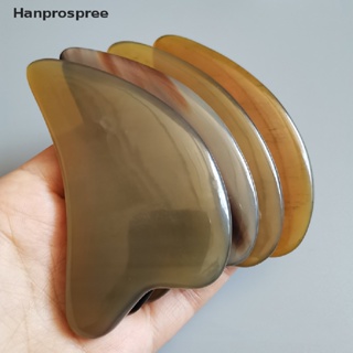 Hanprospree&gt; แผ่นกัวซา เขาวัวธรรมชาติ สําหรับนวดยกกระชับใบหน้า