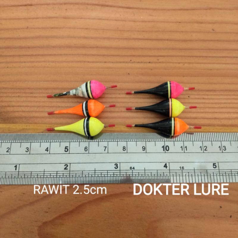 2.5ซม. Birds Nest Float Micro Fishing Tanago Wader